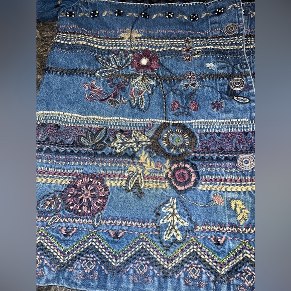 Vintage Orvis Embroidered Jean Jacket - Picture 16 of 16